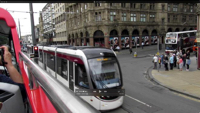 Tram on Princes St